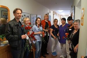 Dennis Schröder, Sabine Fischer, Katharina Fischer und Monika Blankenheim Foto: privat