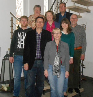 v.l. M. Ansmann, M.Blankenheim, P. Wengelowski, B. Logemann, A. Struck, M. Ebert, K. Fischer und H. Karn