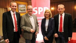 v.l.n.r.: Rohde, Kramer, Rakow, Bekaan